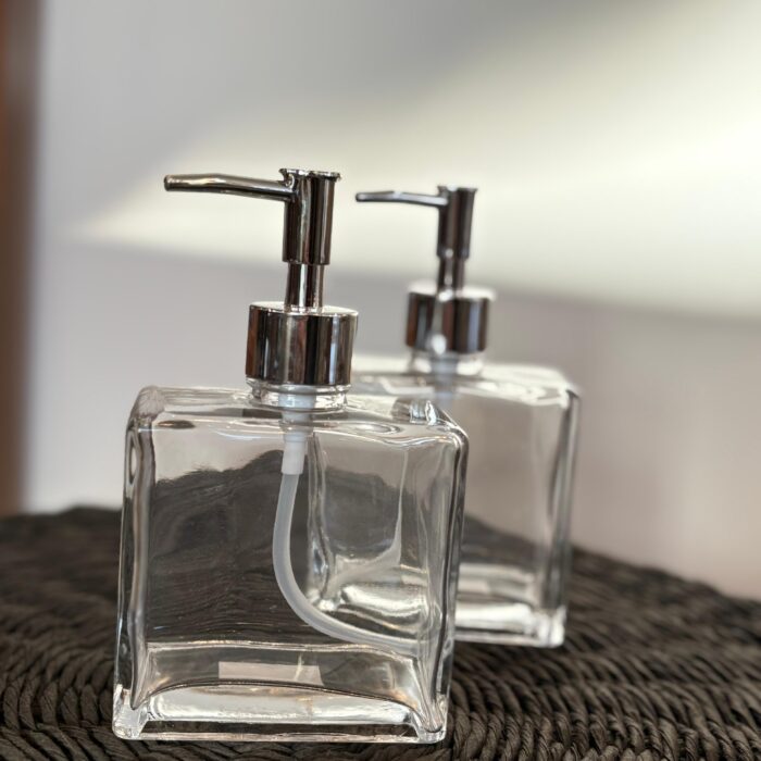 Dispenser Cuadrado Vidrio