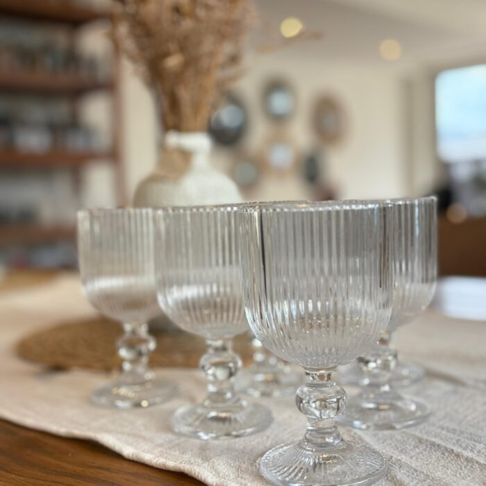 Copas con Textura Rayas