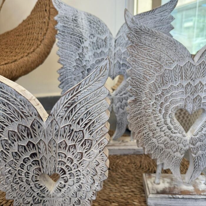 Deco corazones/alas chico