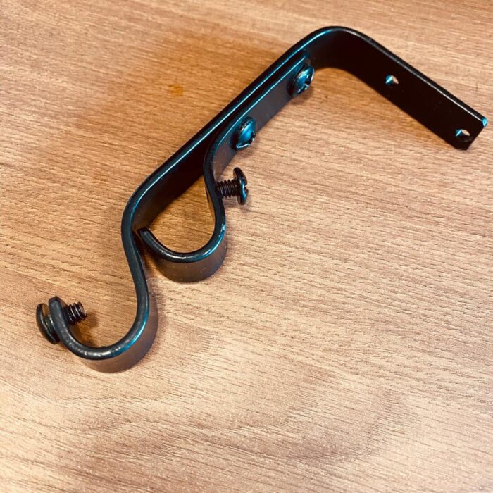 Soporte doble para barral de cortina