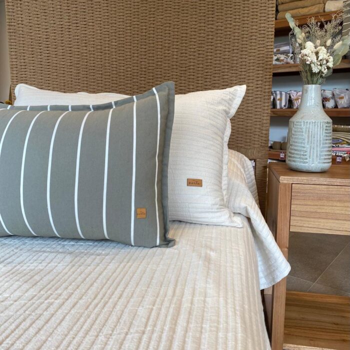 Respaldo de una plaza tejido